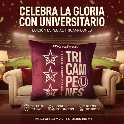 Cojin Tricampeon
