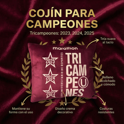 Cojin Tricampeon