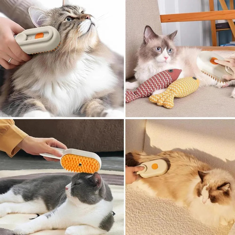 Cepillo A Vapor Para Mascotas